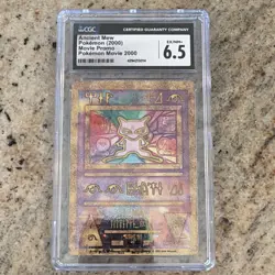 Pokemon Ancient Mew CGC 6.5 Movie 2000 Promo Holo Card 1 Pokemon TCG 2000 - Image 4