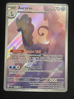 Pokemon Aurorus Illustration Rare ME03: Perfect Order 092/088 NM - Image 1