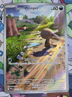 Paldean Wooper 102 / 094 Pokemon Phantasmal Flames NM - Image 1