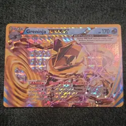 Pokemon Greninja BREAK Holo Full Art Breakpoint 41/122 2016 Near Mint - Image 1