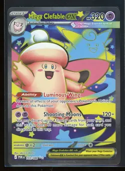 Mega Clefable ex 2026 Pokemon Perfect Order 103/088 Ultra Rare Holo - Image 1
