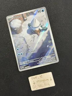 Pokemon Mega Evolutions - Snover - 140/132 - Illustration Art Rare - M/NM - Image 3