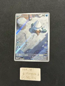 Pokemon Mega Evolutions - Snover - 140/132 - Illustration Art Rare - M/NM - Image 4