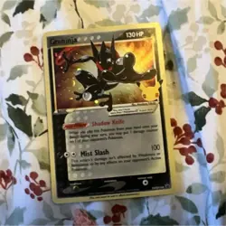 Pokemon Greninja gold Star SWSH144 Sword & Shield Promo Holo 130 HP Basic ENG - Image 1