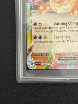 Pokemon TCG Flareon ex 014/131 Prismatic Evolutions Double Rare - PSA 10 - Image 5