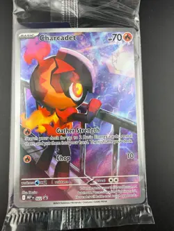 Pokemon TCG Charcadet 022 Phantasmal Flames SEALED Black Star Promo NM - Image 1