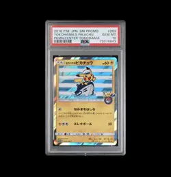 Pokemon Yokohama's Pikachu PM Center Japanese Holo Promo 283/SM-P PSA 10 - Image 1