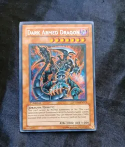 Yugioh Dark Armed Dragon PTDN-EN019 Secret Rare 1st Edition Lightly Played - Image 1