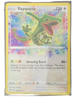 Pokemon Rayquaza Amazing Rare 138/185 Vivid Voltage-Mint-PSA 10 - Image 1