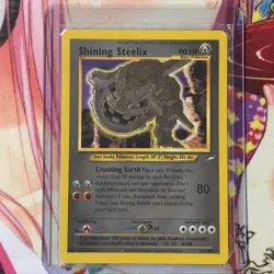 Pokemon Neo Destiny Unlimited- Shining Steelix Holo Secret Rare 112/105 - Image 1
