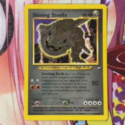 Pokemon Neo Destiny Unlimited- Shining Steelix Holo Secret Rare 112/105 - Image 2
