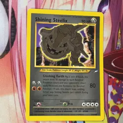 Pokemon Neo Destiny Unlimited- Shining Steelix Holo Secret Rare 112/105 - Image 4