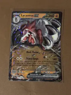 Pokemon TCG, Lycanroc Ex 117/193 - Paldea Evolved - Image 1