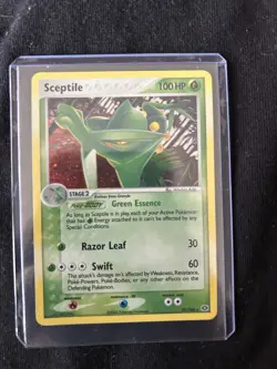 Pokemon TCG Sceptile EX Emerald Holo Card 10/106 Rare - Image 1