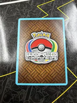 Pokemon Terrakion World Championships 2012 Igor Costa 73/101 Rare - Image 2