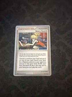 Bebe's Search 89/111 World Championship 2009 (Martinez) Pokemon TCG D1 - Image 1