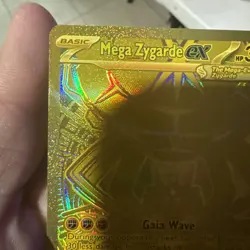 Pokemon Perfect Order Mega Zygarde EX Gold Mega Hyper Rare 124/88 - Image 3