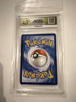 Pokemon 2020 Rayquaza SWSH029 Sword & Shield Promo Cosmos Holo Black Star AGS 10 - Image 2