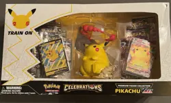 Pokemon TCG Celebrations Premium Figure Collection Pikachu VMAX Box 820650809408 - Image 1