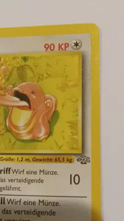Pokemon Schlurp 38/64 Base Set German 90 HP Basic Uncommon Regular 1999 - Image 2
