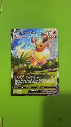 Flareon VMAX SWSH180 - Sword & Shield Black Star Promo NM - Pokemon TCG - Image 1