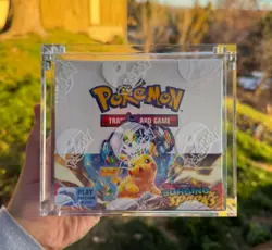 Pokemon Scarlet & Violet Surging Sparks Booster Box Pikachu English sealed - Image 1