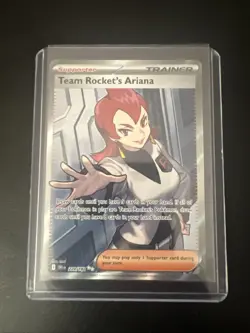 Team Rocket's Ariana 224/182 (NM) - SV10: Destined Rivals Ultra Rare Pokemon TCG - Image 2