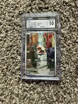 Litleo 139/132 Illustration Rare Holo Mega Evolution Pokemon CGC 10 Gem Mint - Image 1