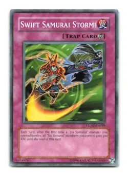 Swift Samurai Storm! - STON-EN058 - YuGiOh-LP - Image 1