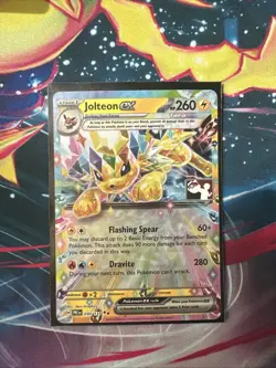 Play! Pokemon Prize Pack Series 7 Prismatic Evolutions 030/131 Jolteon ex - Image 1