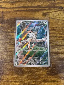 Pokemon TCG Meowth 106/094 Illustration Rare Phantasmal Flames MT/NM Pack Fresh! - Image 1