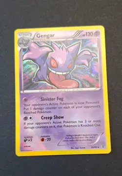 Pokemon TCG Gengar 35/83 Generations Holo Rare (Holo Bleed) LP- - Image 1