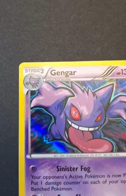 Pokemon TCG Gengar 35/83 Generations Holo Rare (Holo Bleed) LP- - Image 2