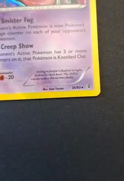 Pokemon TCG Gengar 35/83 Generations Holo Rare (Holo Bleed) LP- - Image 5