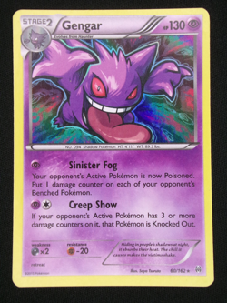 Pokemon / TCG / Gengar / Holo Rare / XY - BREAKthrough / 60/162 / MP - Image 1