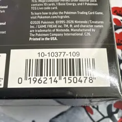 Pokemon Mega Evolution Perfect Order Booster Bundle - Image 3