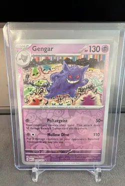 Gengar 094/165 Sv: Scarlet & Violet 151 Reverse Holo Pokemon - Image 1