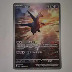 Pokemon TCG Latios 203/191 S&V Surging Sparks FA Illustration Rare Holo - Image 1
