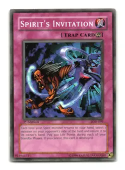 Spirit's Invitation - LOD-095 1st Edition - YuGiOh-LP - Image 1