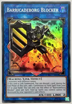 OP15-EN006 Barricadeborg Blocker - Super Rare Unlimited Near Mint YuGiOh Card - Image 1