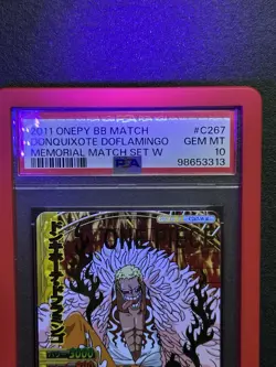 One Piece 2011 Onepy Bb Match Donquixote Doflamingo Memorial match set W POP3 - Image 3
