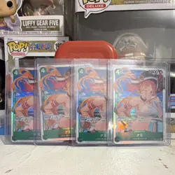 Nami (Green) OP14-031 SR Lot of 4 Cards (Japanese) one piece TCG - Image 1