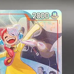 One Piece Uta OP09-002 R* Parallel Alt Art Emperors in the New World - Image 3