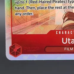 One Piece Uta OP09-002 R* Parallel Alt Art Emperors in the New World - Image 4