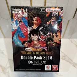 ONE PIECE TCG Emperors in the New World Double Pack Vol 6 SEALED English Display - Image 1