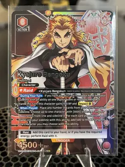 Union Arena TCG Kyojuro Rengoku SR** UEX05BT/KMY-3-072 Demon Slayer Vol.2 MINT - Image 1
