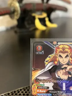 Union Arena TCG Kyojuro Rengoku SR** UEX05BT/KMY-3-072 Demon Slayer Vol.2 MINT - Image 2