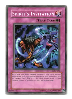 Spirit's Invitation - LOD-095 - YuGiOh-LP - Image 1