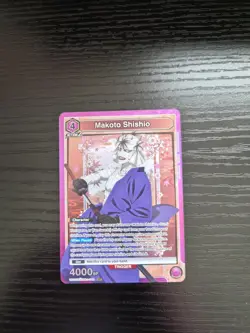 Union Arena: Rurouni Kenshin - Makoto Shishio (SR) Foil - UE11BT/RNK-1-044 - Image 1