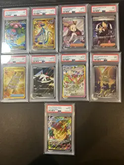 Various PSA Graded Pokemon Card Lot - Image 1